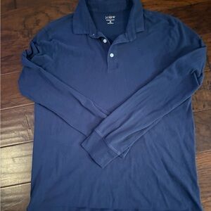 J. Crew Men's Blue Long Sleeve Shirt